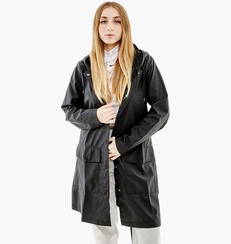 Пальто Rains Jackets Black 1206-BLACK XXS/XS