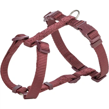Шлейка для великих собак Trixie Premium H-harness бордова L-XL 75-120 см 25 мм (MLZ10303)