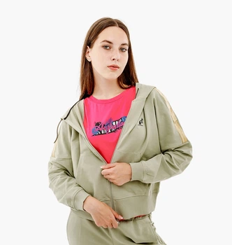 Олимпийка AUSTRALIAN Gold Tape Elastic Fleece Tracksuit Olive LSDTU0073-515 XXL