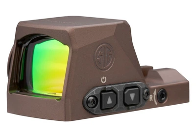 Коллиматор Sig Optics ROMEO-X PRO FOOTPRINT, OPEN, 2 MOA DOT&32 MOA CIRCLE, FDE SORX1002