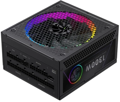 Блок питания GameMax RGB PRO 1300P 1300W ATX 3.1 80+ Platinum (RGB PRO 1300P) Black