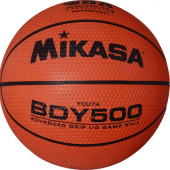 Мяч баскетбол №5 MIKASA BDY500 оранжевый