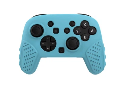 Защитный рельефный силиконовый чехол Blue для геймпада Pro Controller 2 (Nintendo Switch 2)