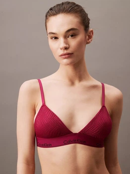 Бюстгальтер без косточек Calvin Klein Underwear 592437005 XL Бордовый (1159841293)
