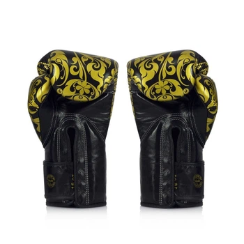 Боксерські рукавиці Fairtex BGVG2 Velcro Black 14 унцій