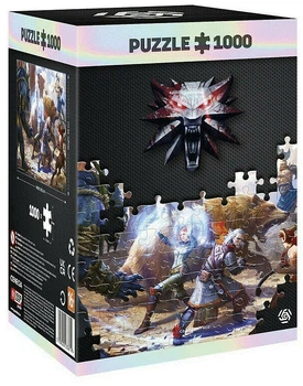 Пазл GoodLoot The Witcher: Geralt & Triss in Battle 1000 ел.