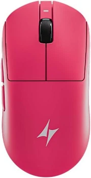 Мишка ігрова бездротова ATK Dragonfly A9 Plus Superlight (2.4G/Bluetooth/Кабель) Сенсор PAW3395 30000 DPI – Pink