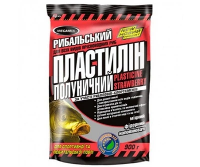 Пластилін Megamix Полуниця 500г