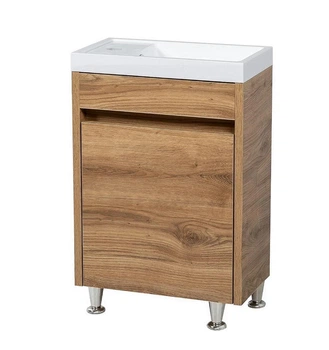 Тумба напольная Ранчо Wood с раковиной 40 см Дуб сонома (45982-01)