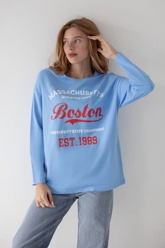 Лонгслив женский АвексТекс 09-4057-83Н 46 голубой-boston