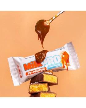 Протеиновый батончик Sporter MILK PRO 29% протеина 60 г Соленая карамель(324415337)