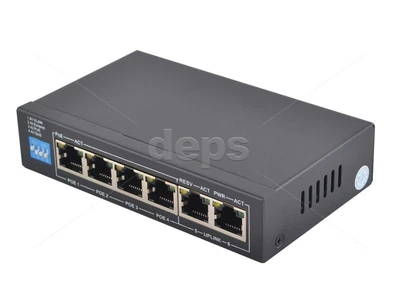 POE Watchdog комутатор FoxGate S6004G-G2-AI POE (60W)