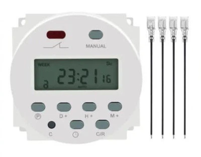 Таймер тижневий CN101A програмований 220V