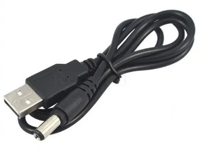 Кабель перехідник USB на DC 5.5х2.1 мм 100 см