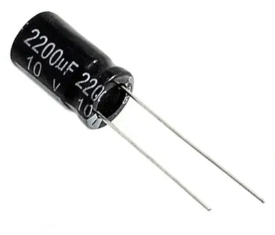 Конденсатор электролитический 2200uf 10v