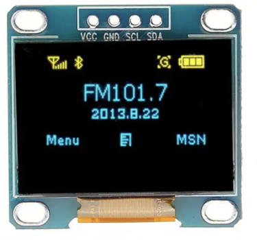Дисплей OLED 0.96 модуль GME12864 I2C 128x64