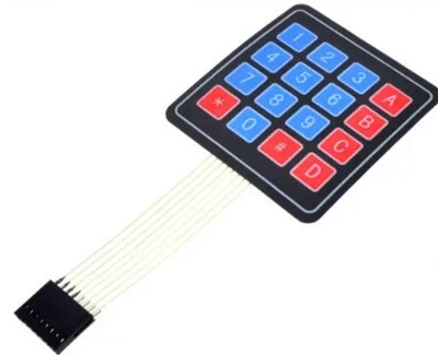 Клавиатура мембранная 4х4 матрица Arduino AVR Pic