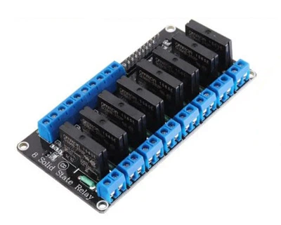 8 канальный модуль твердотельного реле Omron 5V для Arduino