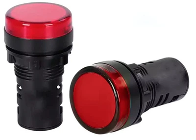 Светодиодный индикатор AD16-22DS 230В АC, красный