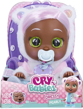 Інтерактивна Лялька Плакса Край Бебі Перлі, Cry Babies Dressy Pearly! (83035)