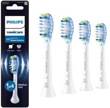 Nasadki do szczoteczki do zębów Philips Sonicare Premium Plaque Defence HX9044/87 4 szt