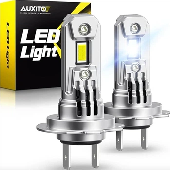 Автомобільні LED лампи H7 Auxito Q16 Canbus 100W 6000K 1860 CSP (комплект, 2 шт.)