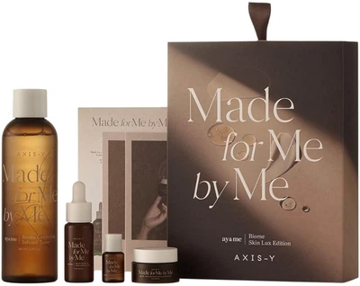 Набор по уходу за кожей лица с пробиотиками Axis-Y Biome Skin Lux Edition Тонер 200 мл + эссенция 17 мл + крем 10 мл + концентрат 5 мл (8809634610515)
