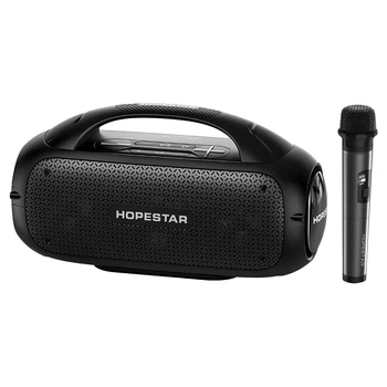 Портативна колонка Bluetooth Hopestar A50 80W Black