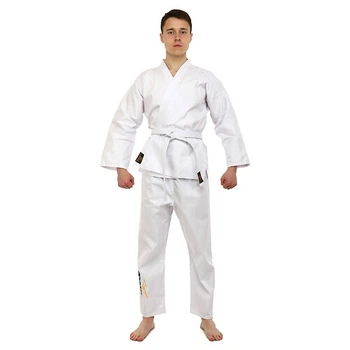 Кимоно для карате размер 3 160 Хлопок Полиэстер 240 г/м2 MIZUNO белый KT07A
