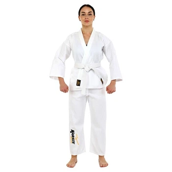 Кимоно для карате размер 5 180 Хлопок Полиэстер 240 г/м2 MIZUNO белый KT07A