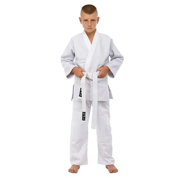 Кимоно для дзюдо размер 00 120 см Хлопок Полиэстер 450 г/м2 HARD TOUCH белый CO-8917