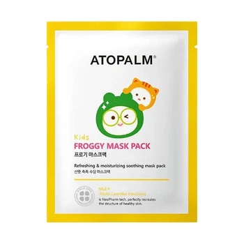 Маска тканинна заспокійлива для дітей ATOPALM Kids Froggy Mask 15g