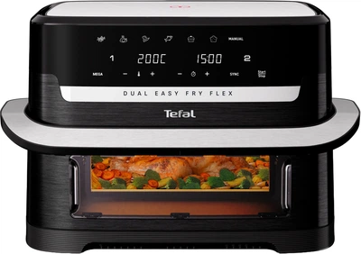 Мультипіч (аерофритюрниця) Tefal Dual Easy Fry Flex EY9228E0