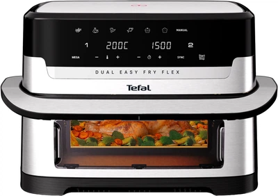 Мультипіч (аерофритюрниця) Tefal Dual Easy Fry Flex EY922DE0