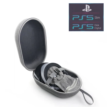 Защитный кейс DOBE для очков виртуальной реальности Sony PlayStation 5 VR2 / PS5 / жесткий футляр-чехол для переноски контроллеров Sense