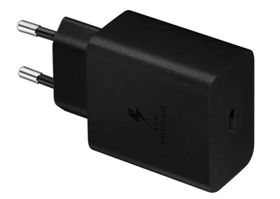 Зарядное устройство Samsung 45w PD Compact Power Adapter (EP-T4510NBE) без кабеля черный