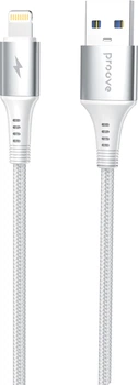 Кабель Proove WireX USB to Lightning 2.4A 1 м White (632540003)