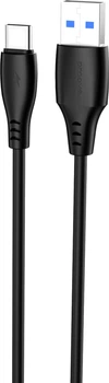 Кабель Proove Simple Silicone USB to Type-C 3A 2 м Black (636120001)