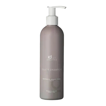 Фиолетовый шампунь IdHair для осветленных волос Creative Silver Shampoo 300 мл