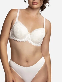 Бюстгальтер с косточками кружевной Glora GL Semi Soft 130523 85C Молоко (4753113060794)