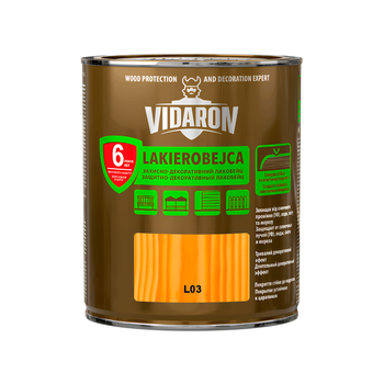 Захисно-декоративний лакобейц Vidaron біла акація L03 2,5 л