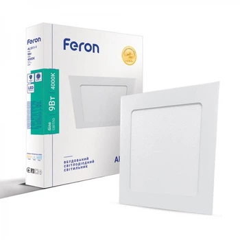 Светодиодная LED панель Feron AL511-1 9W 4000K
