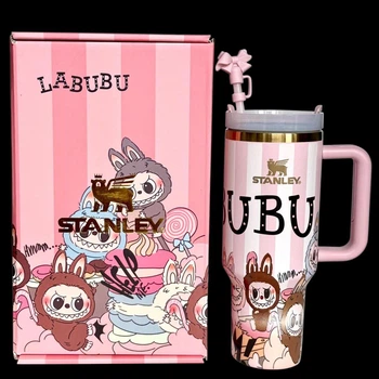 Термокружка Stanley Quencher H2.0 Tumbler, 1.18л Labubu pink