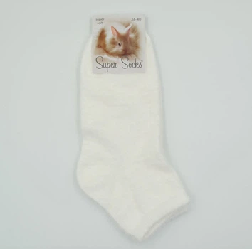 Носки универсальные Super Socks 060.S000 кролик/кашемир 36-40р. Белый
