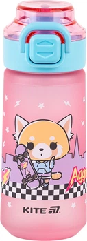 Бутылочка для воды Kite Aggretsuko 560 мл Розовая (AR25-1213)