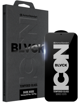 Защитное стекло для смартфона Samsung Galaxy S24 Plus/S25 Plus ArmorStandart Dark Mode BI Black (ARM85823)