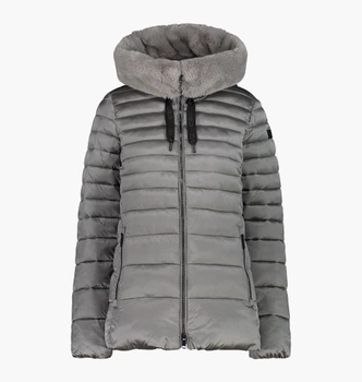 Пуховик CMP Woman Jacket Fix Hood Grey 31K3006F-U911 34