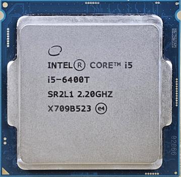 Процессор s1151 Intel Core i5-6400T 2.2-2.8GHz 4/4 6MB DDR3L 1333-1600 DDR4 1866-2133 HD Graph. 530 35W б/у