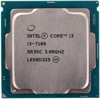 Процесор s1151 Intel Core i3-7100 3.9GHz 2/4 3MB DDR3L 1333-1600 DDR4 2133-2400 HD Graphics 630 51W б/в