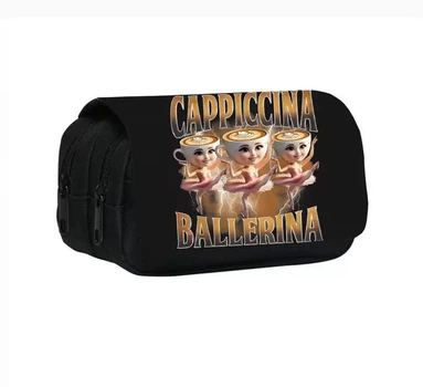 Пенал з принтом Балерина Капучіна "ballerina cappuccino"